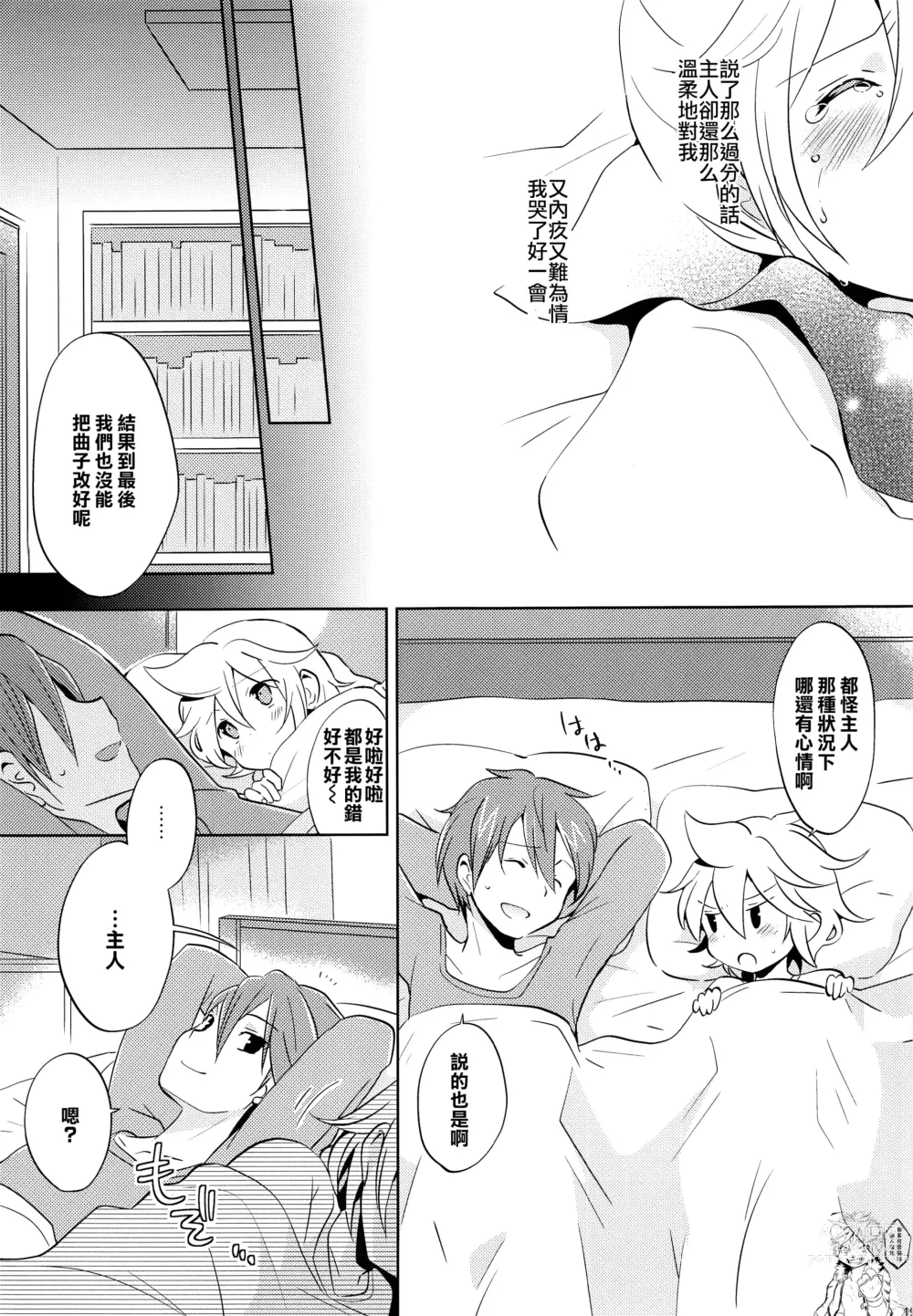 Page 18 of doujinshi 拜托了,主人