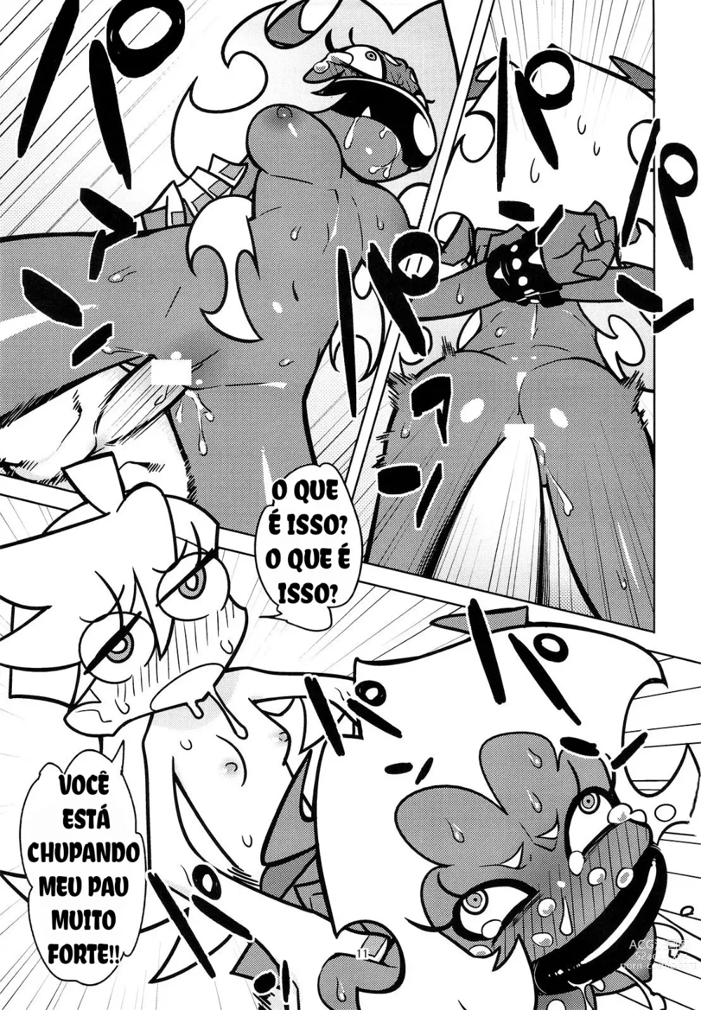 Page 11 of doujinshi Oshioki! Demon Sisters
