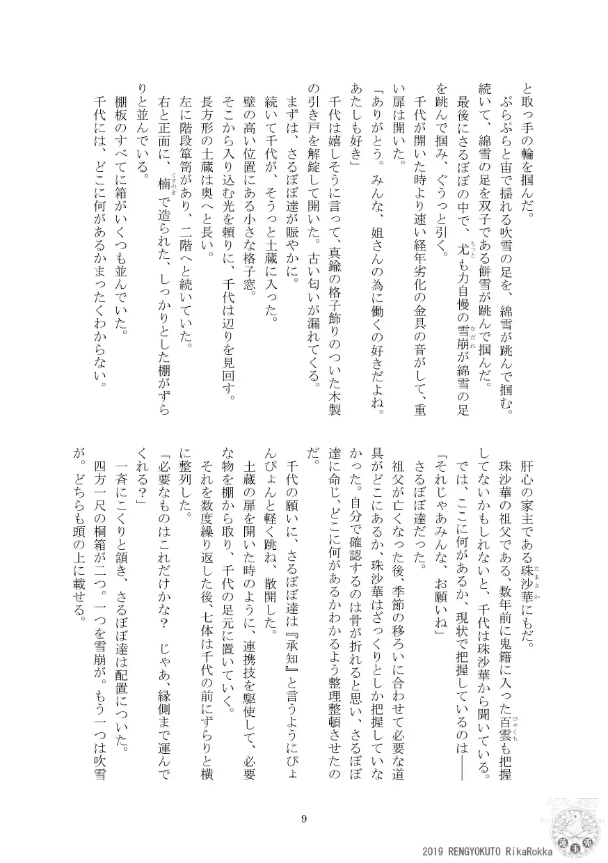 Page 6 of doujinshi Teito Riki Iyōsha Kitan Part 6 Monkey Captured Moon