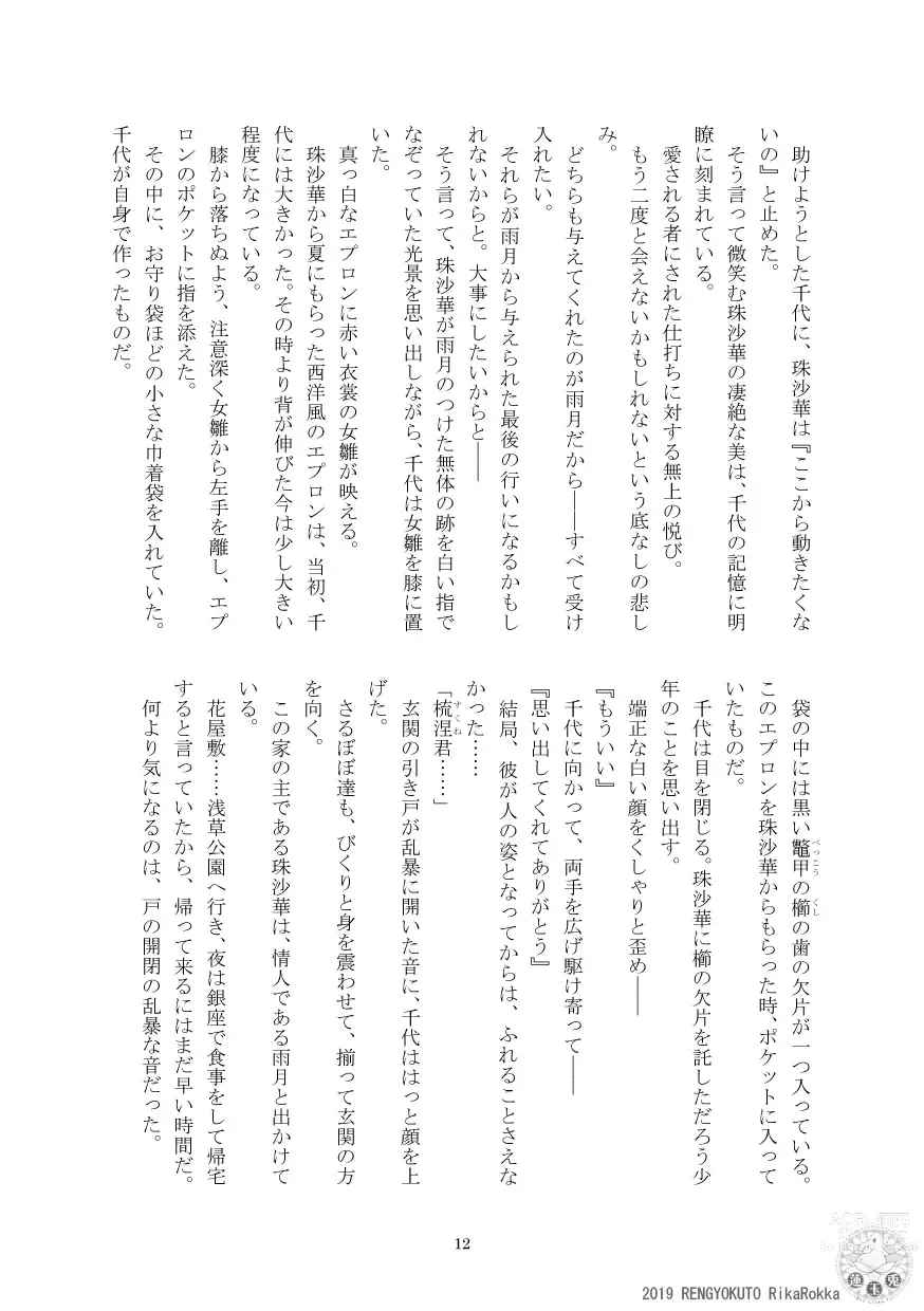 Page 9 of doujinshi Teito Riki Iyōsha Kitan Part 6 Monkey Captured Moon