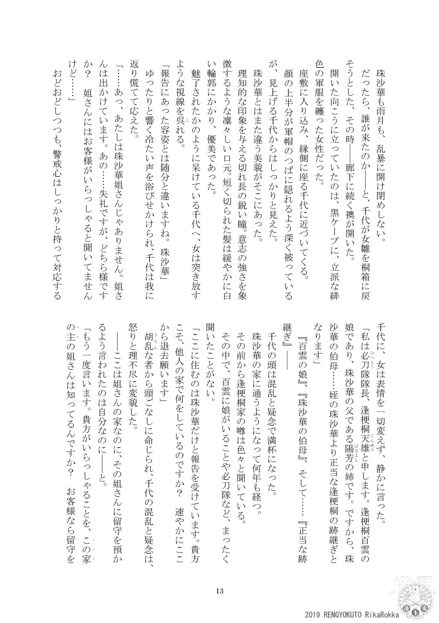 Page 10 of doujinshi Teito Riki Iyōsha Kitan Part 6 Monkey Captured Moon
