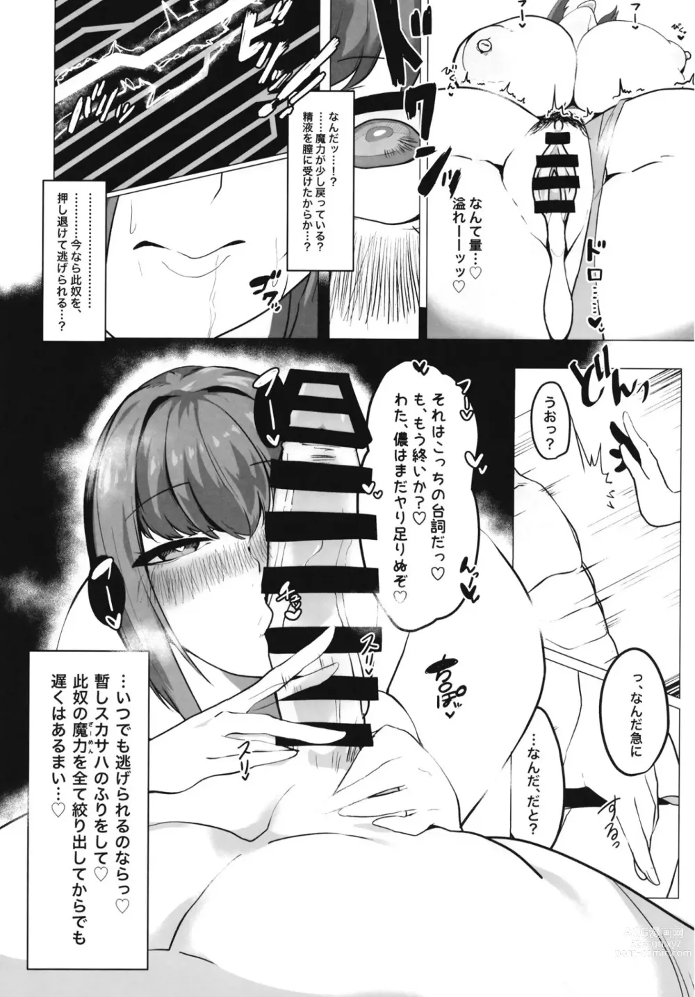 Page 11 of doujinshi Mizugi Skadi, Charao to Yaru.