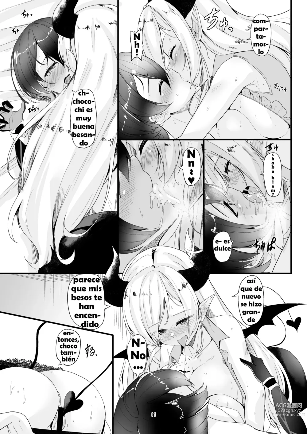 Page 10 of doujinshi Sweet Whity Love Milk