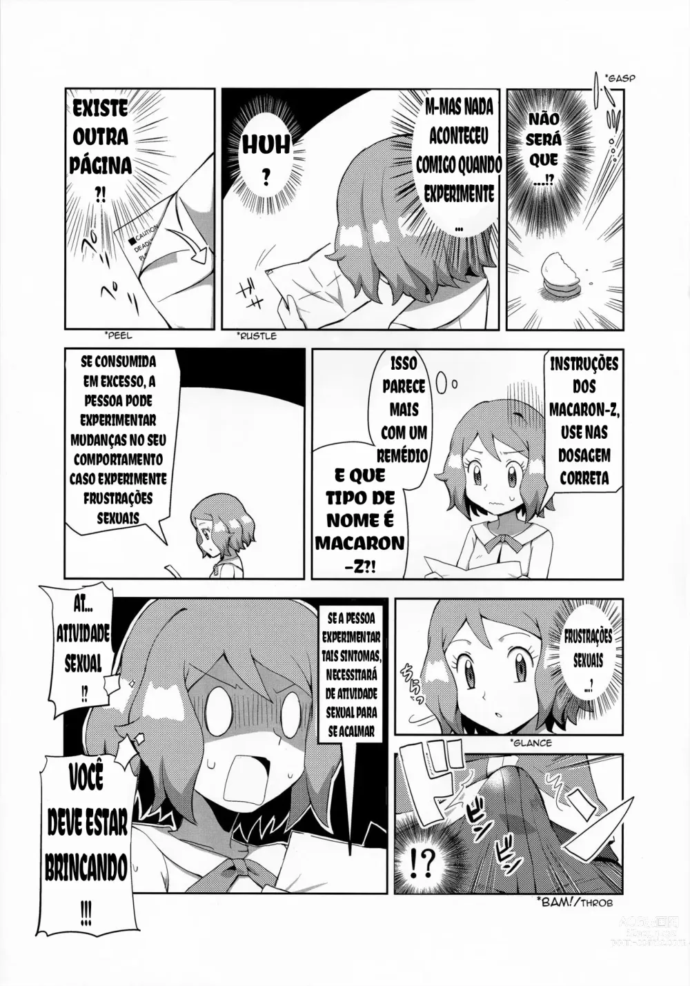 Page 8 of doujinshi Macaron no Oaji wa!?