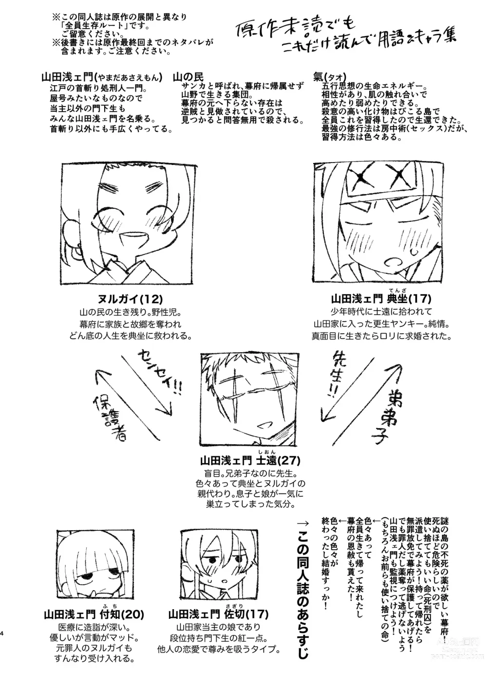 Page 4 of doujinshi Edo to Yousai