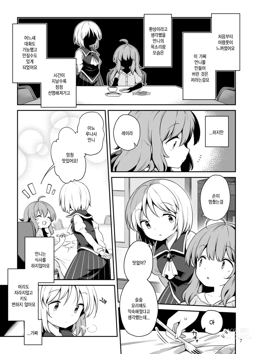 Page 6 of doujinshi 레이라 프리즘리버의 비행