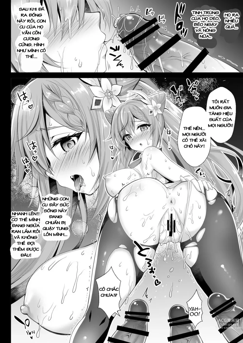 Page 6 of doujinshi Keqing's Hole x Hole Sex Syndrome