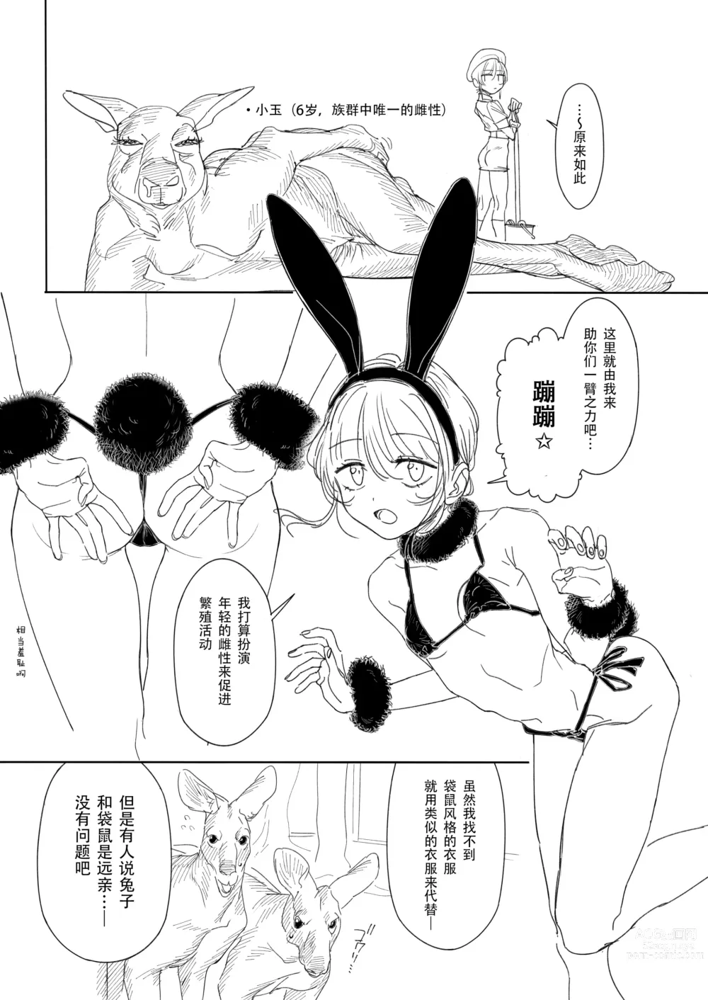 Page 5 of doujinshi Kangaroo no Kimochi Ii