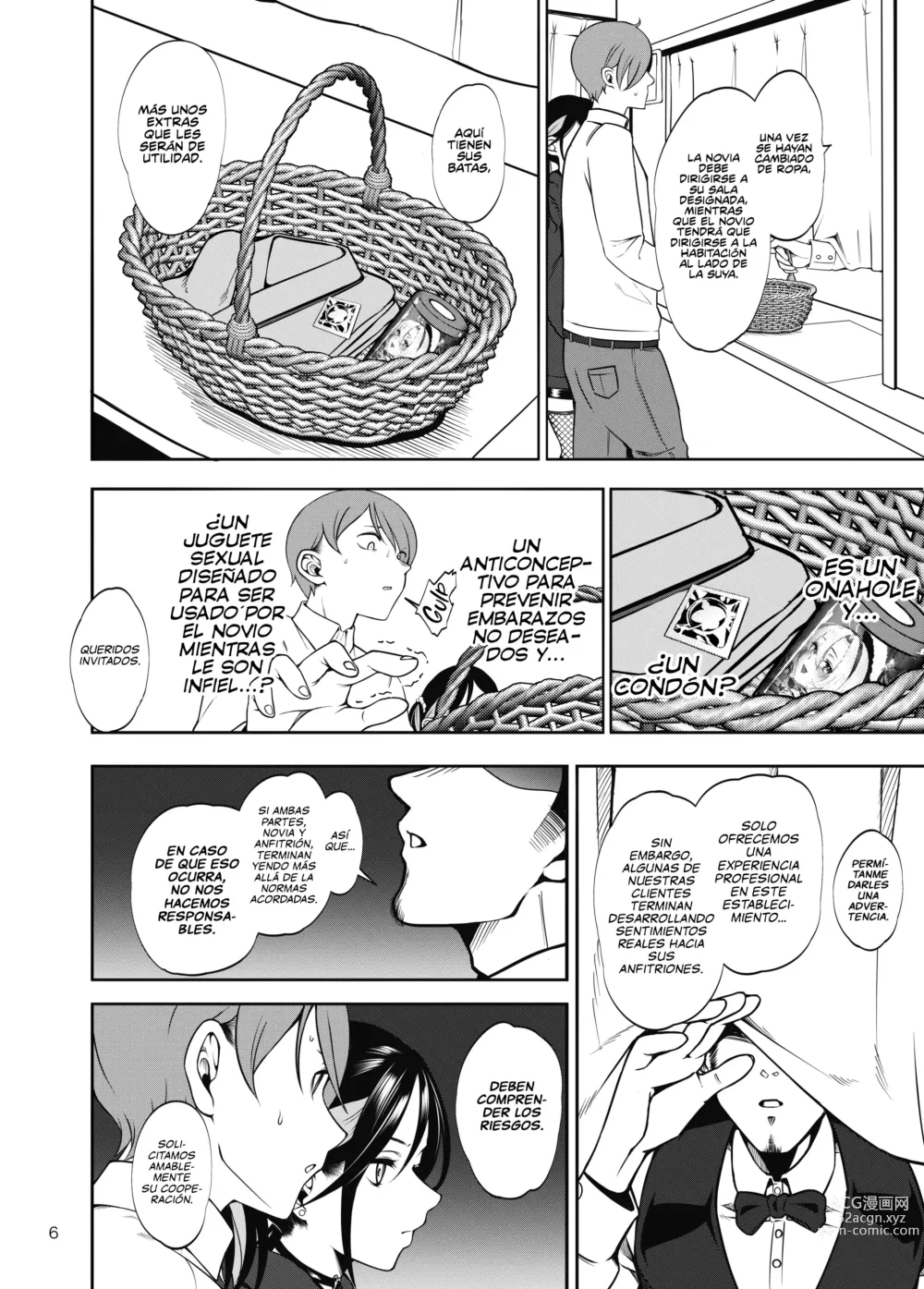Page 7 of doujinshi ¡Llevar a mi Novia a un Burdel NTR no fue Buena Idea! (decensored)