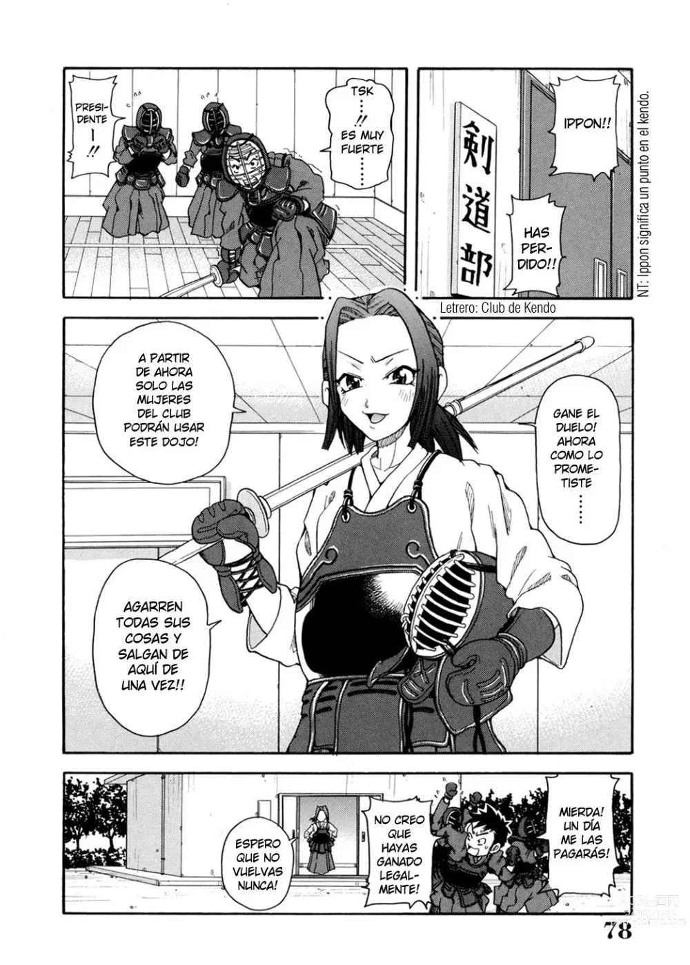 Page 2 of manga Golpe Directo!! Agonia por la Espada Infernal (decensored)