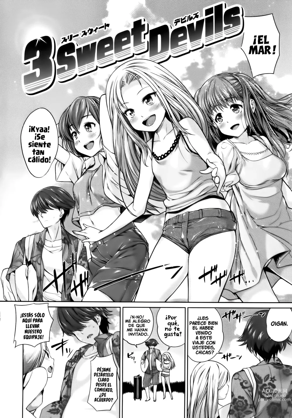 Page 2 of manga 3 Dulces Demonios