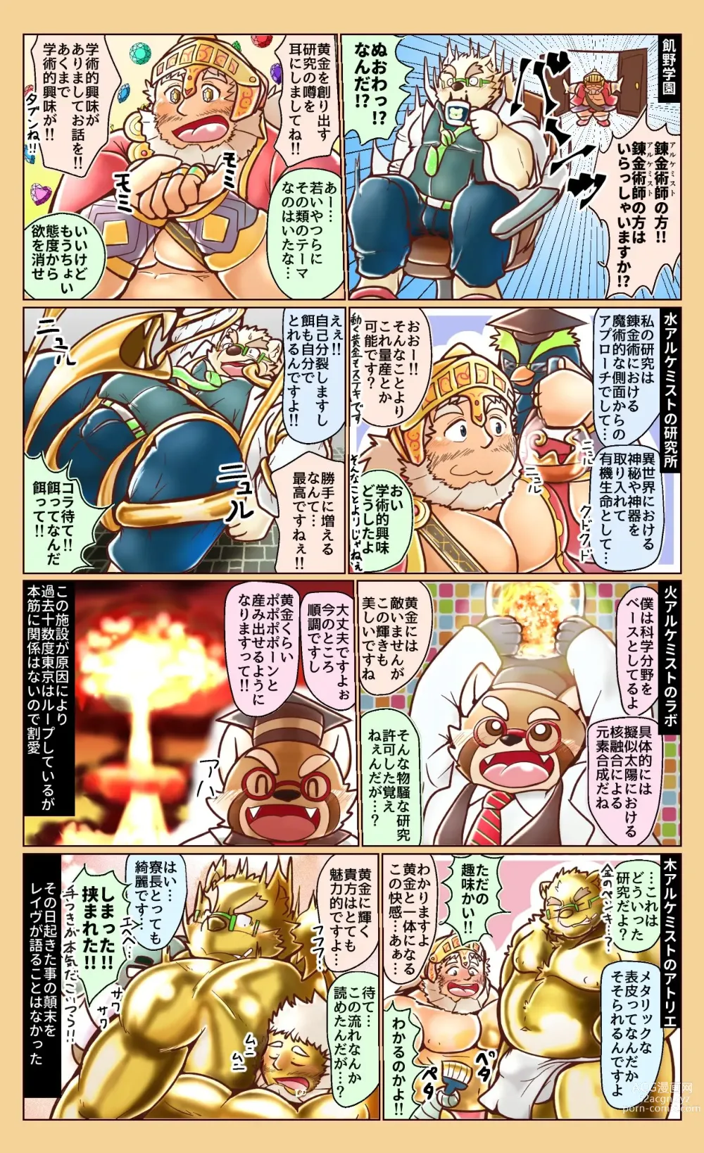 Page 2 of doujinshi Tokyo Afterschool Summoners Mini-comics