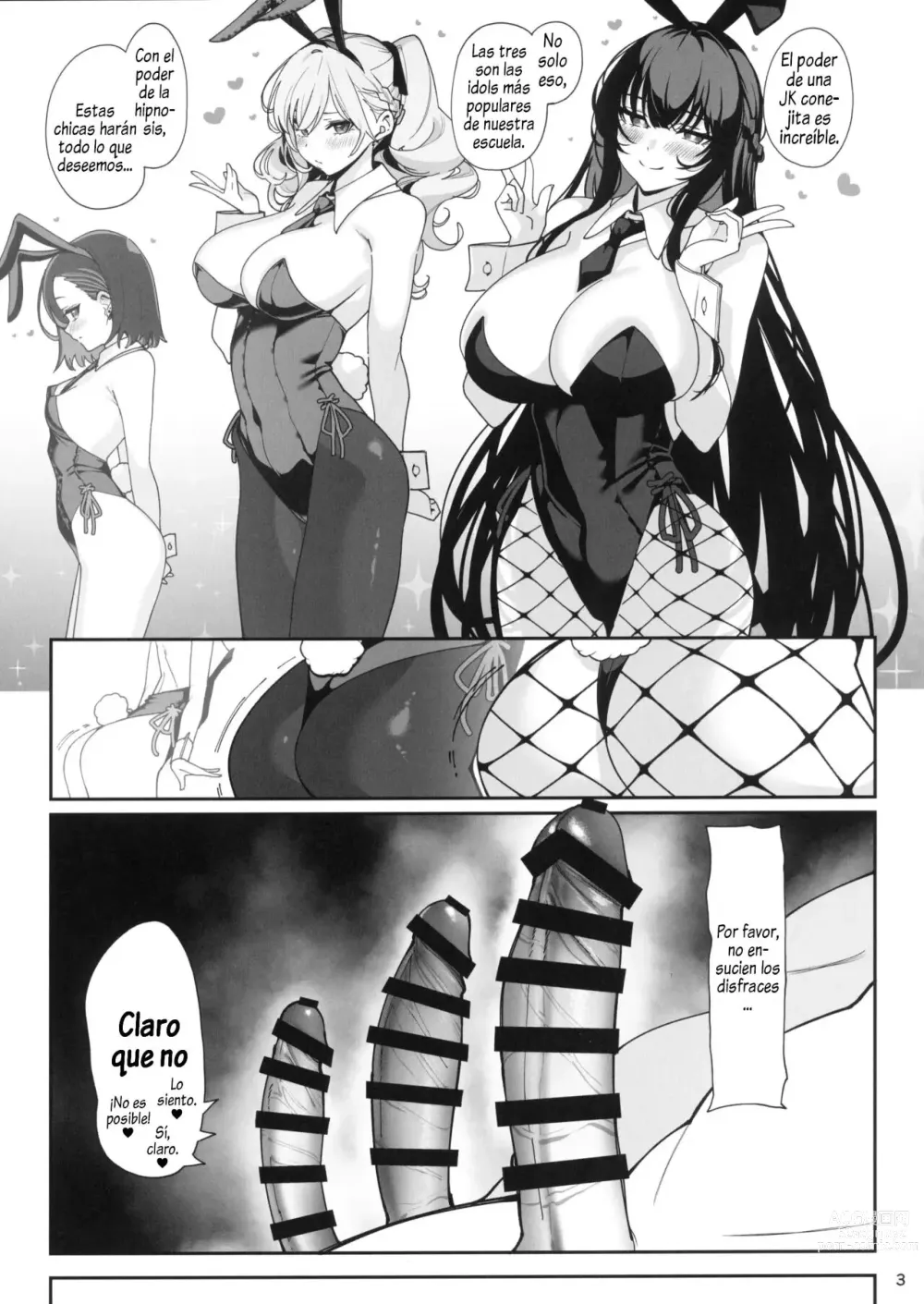Page 3 of doujinshi Kanojo Saimin Bunny