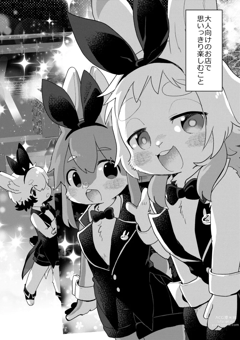 Page 4 of doujinshi Youkoso! Melty Bunnys e side Guest