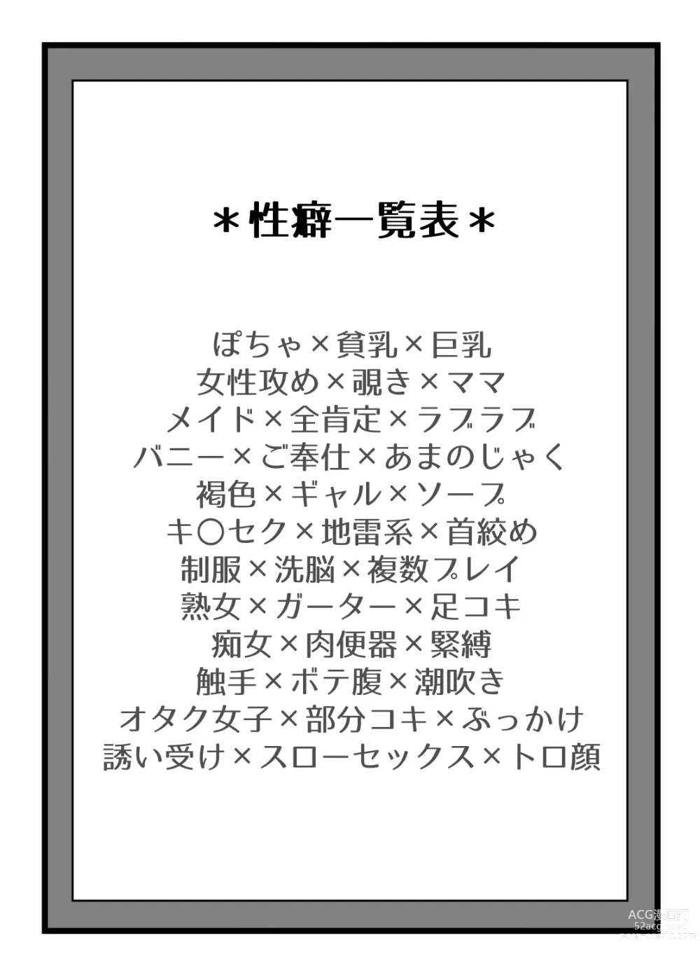 Page 3 of doujinshi Yomi-chan no Seiheki Hon