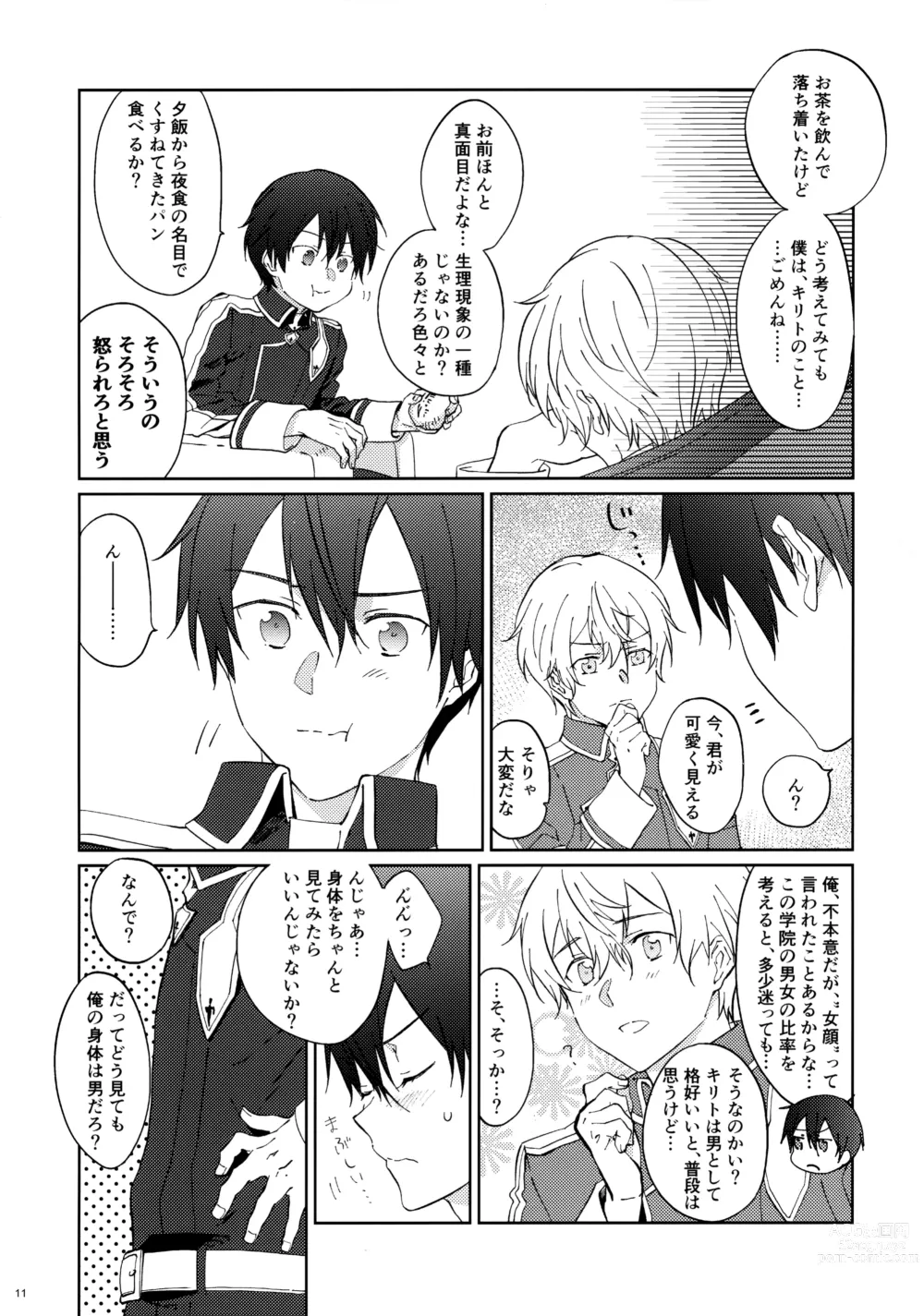 Page 13 of doujinshi EugeKiri Blend