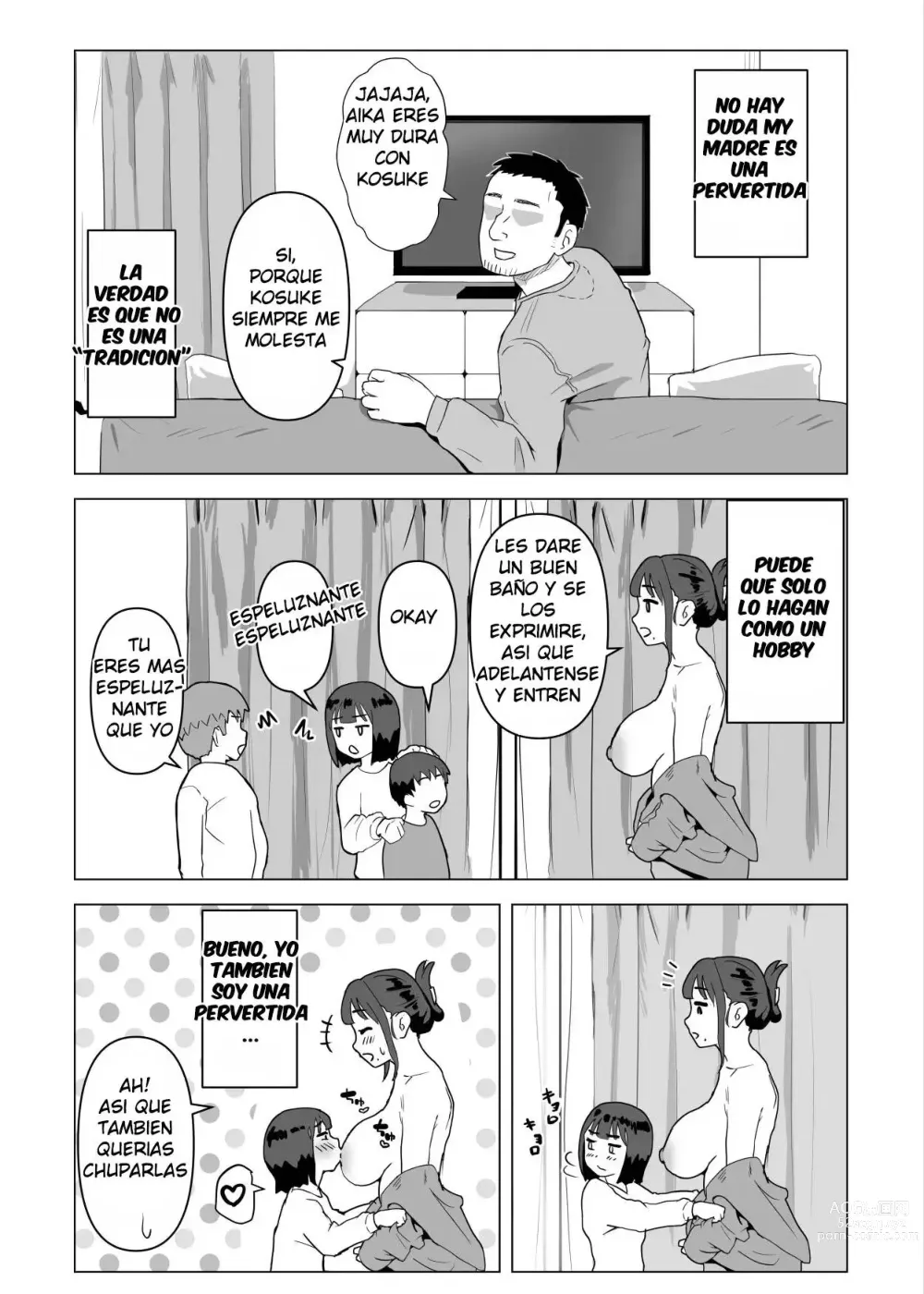 Page 14 of doujinshi Uchi de wa Kazoku Sex wa Joushiki Rashii