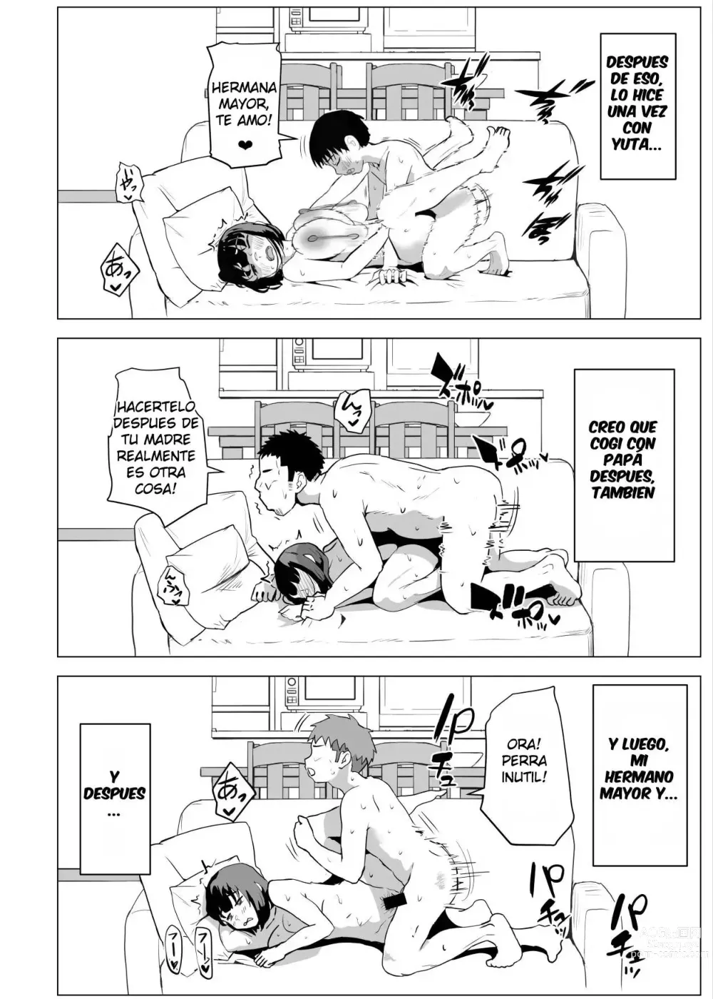 Page 59 of doujinshi Uchi de wa Kazoku Sex wa Joushiki Rashii