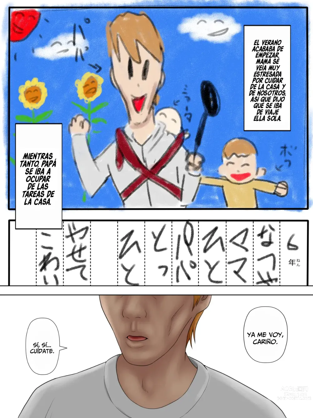 Page 2 of doujinshi Manbiki Mama to Tencho no Musuko 4