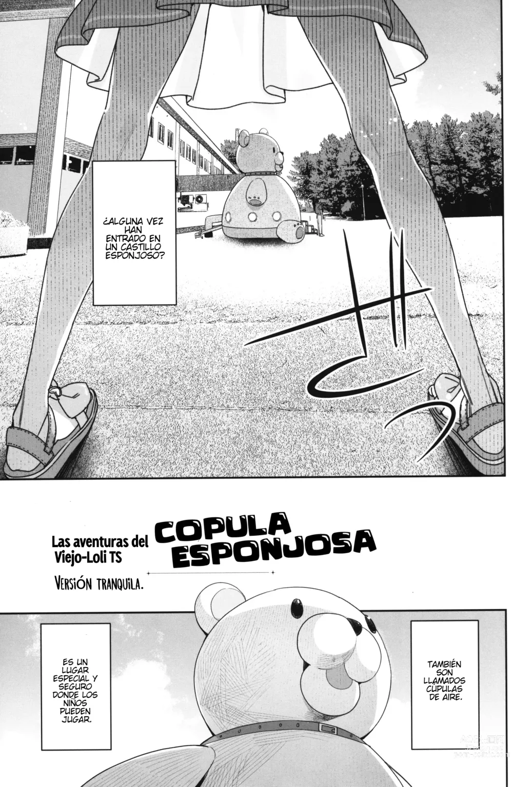 Page 2 of doujinshi Las aventuras del Viejo-Loli TS Versión Tranquila -Copula Esponjosa-