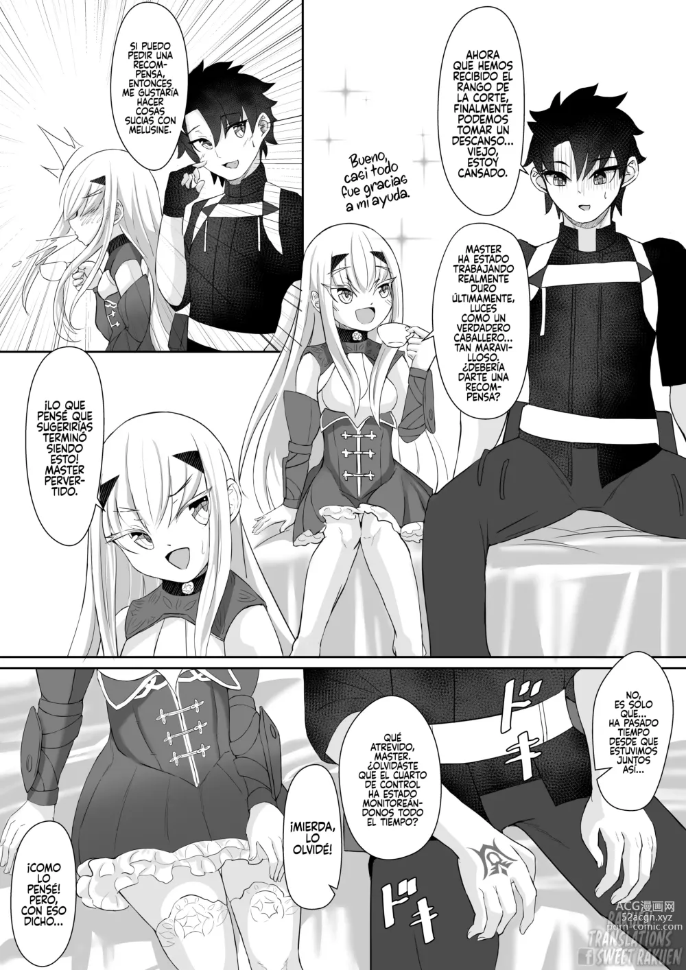 Page 4 of doujinshi FujiMelu Maryoku Kyoukyuu My Love Albion