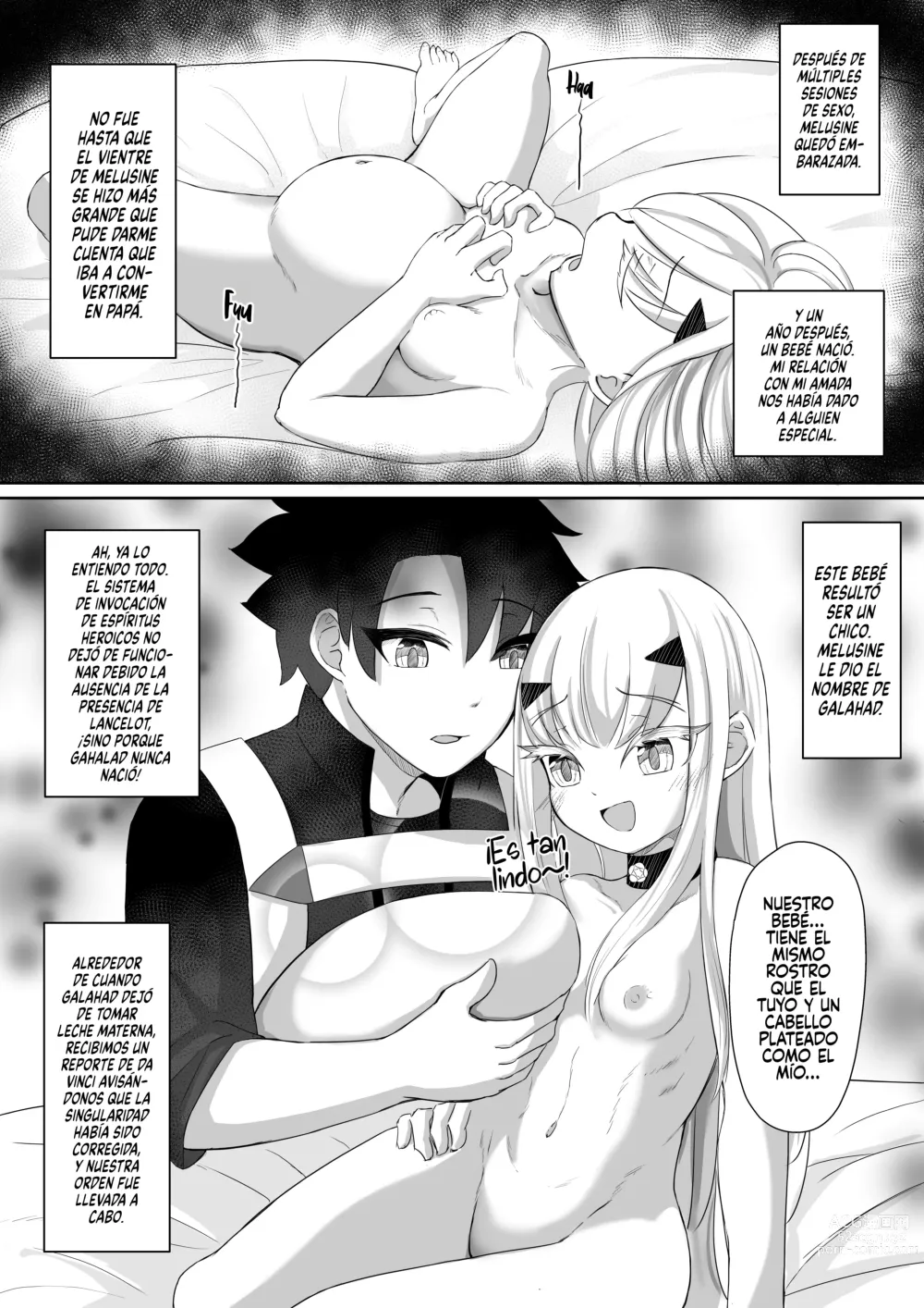 Page 34 of doujinshi FujiMelu Maryoku Kyoukyuu My Love Albion