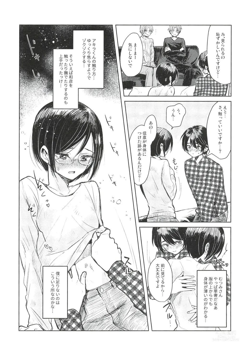 Page 9 of doujinshi ONE MORE 4P