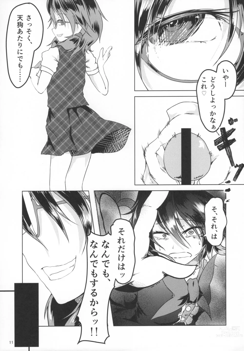 Page 10 of doujinshi Nue-chan ni Haechatta