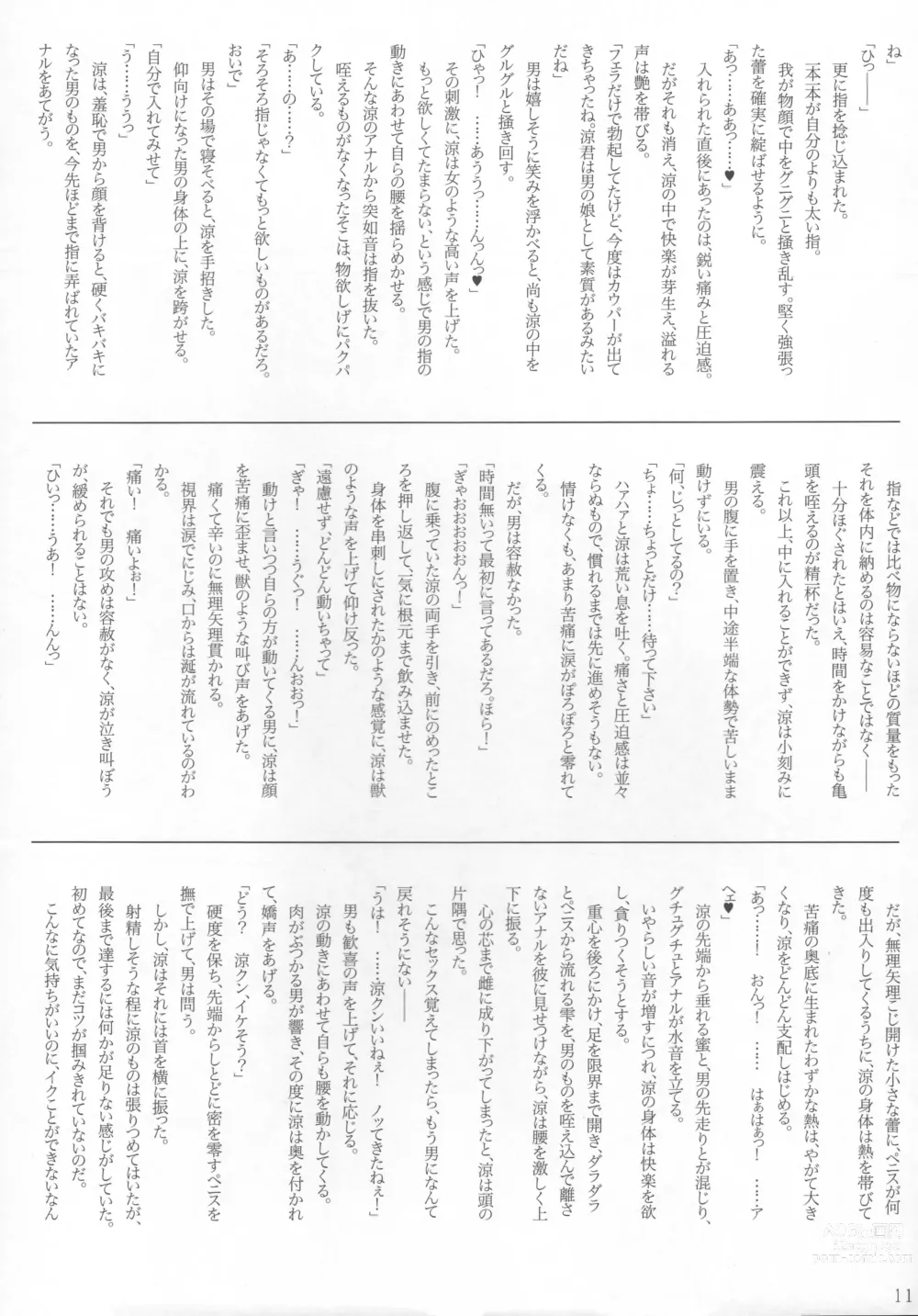 Page 10 of doujinshi OTOKONOKO☆BITCH!
