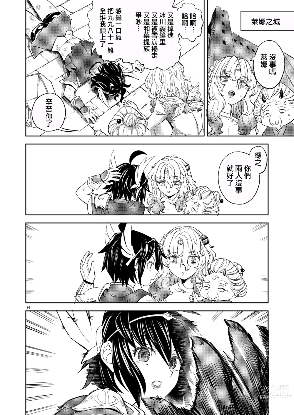 Page 36 of doujinshi 我轉生成爲女勇者后魔族的妻子居然有5人 5