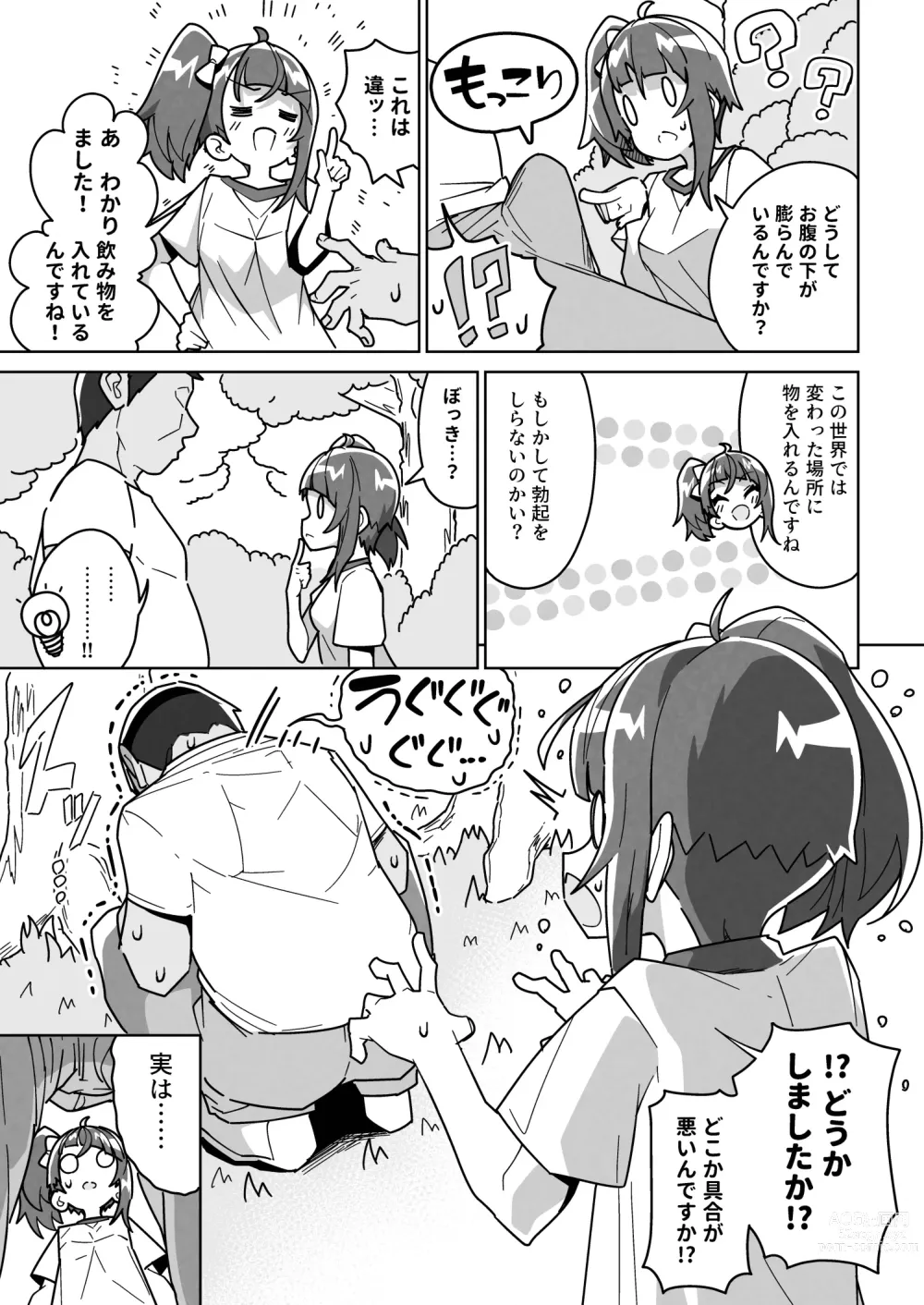 Page 7 of doujinshi Sora Damasare-ru