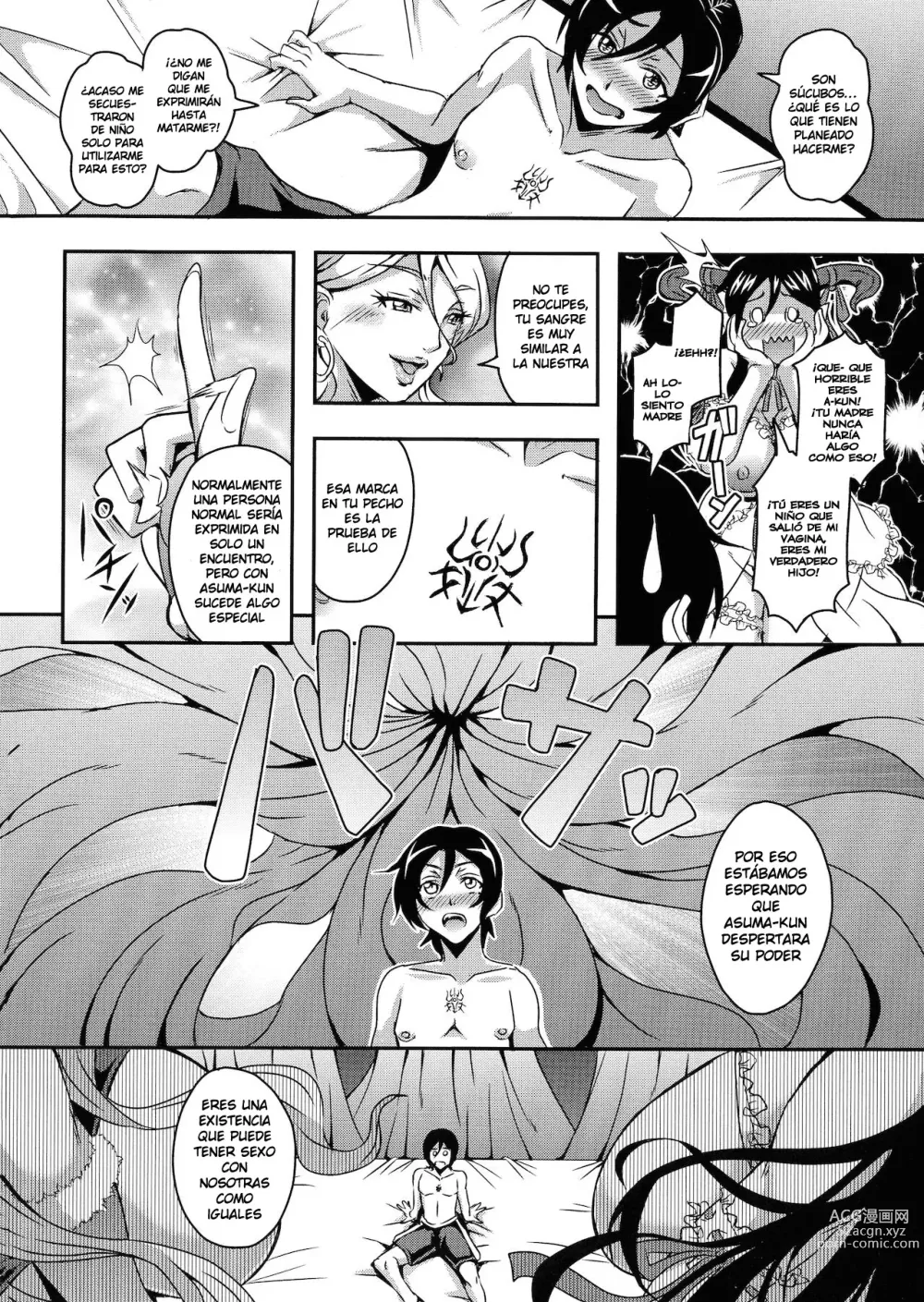Page 18 of manga Boku to Succubus Mama-tachi to no Harem Life 1 - Mi vida harem junto a mis madres súcubos Cap 1