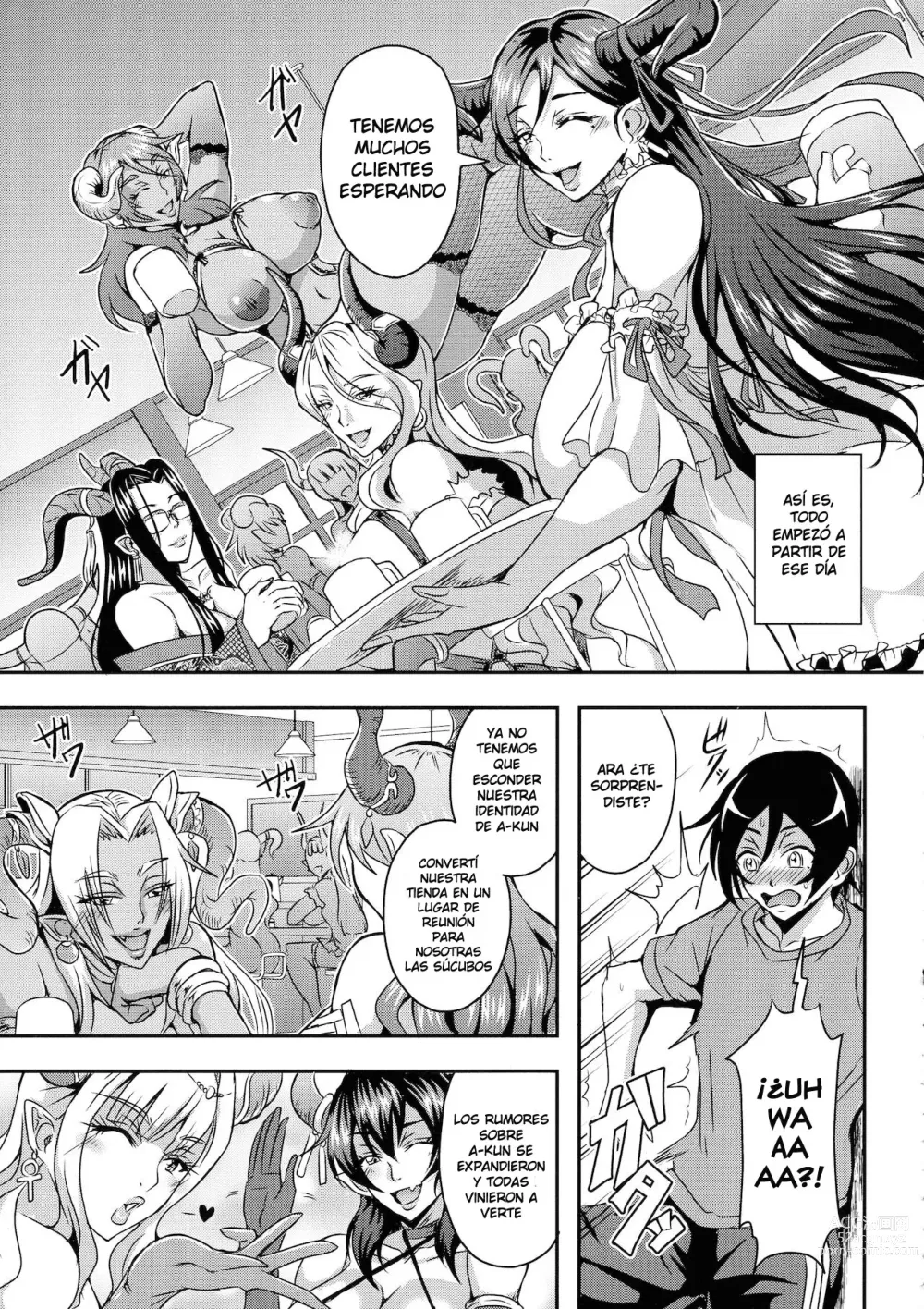 Page 44 of manga Boku to Succubus Mama-tachi to no Harem Life 1 - Mi vida harem junto a mis madres súcubos Cap 1