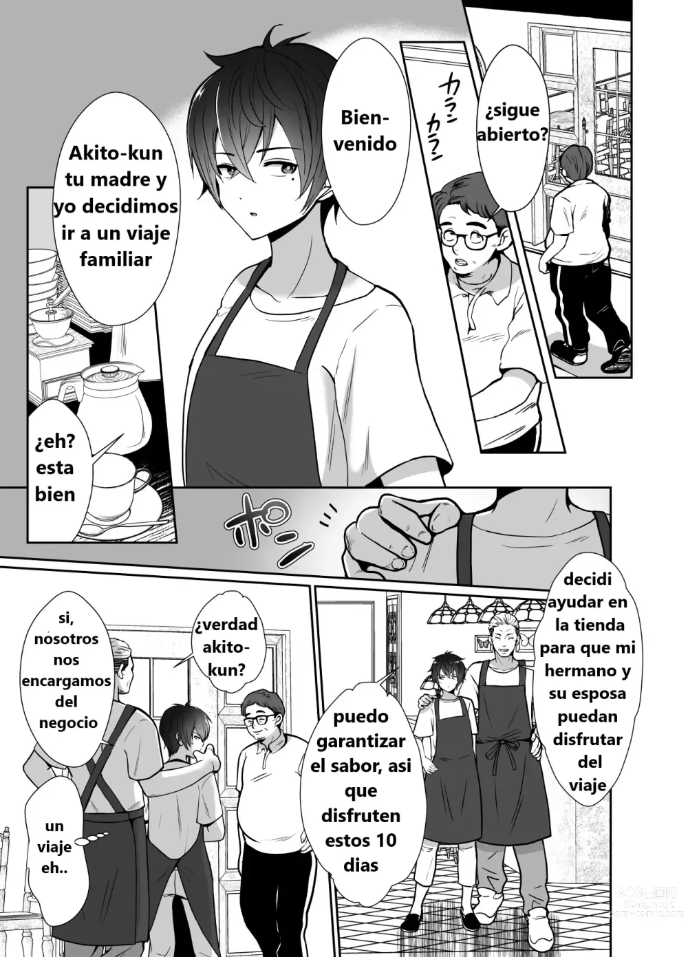 Page 2 of doujinshi Daikirai na Oji-san to 10-kakan Mesuiki Challenge