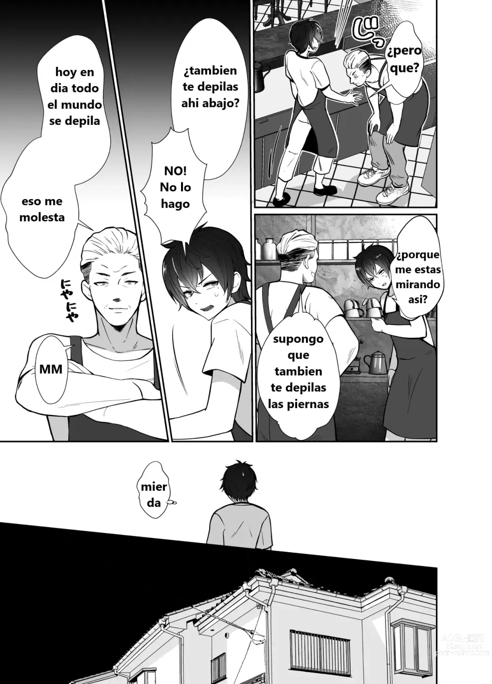Page 4 of doujinshi Daikirai na Oji-san to 10-kakan Mesuiki Challenge