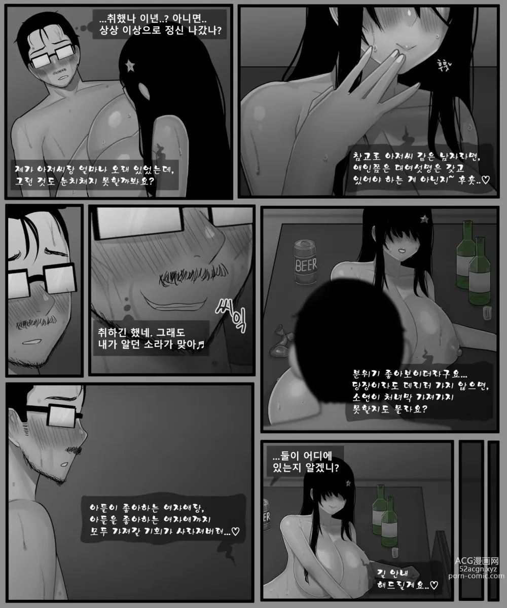 Page 127 of manga 홍소라&홍소연 NTR