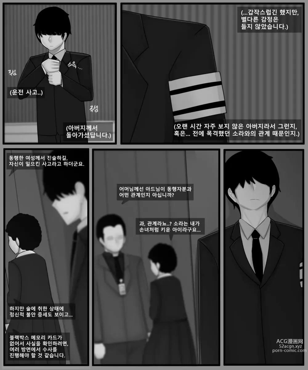 Page 129 of manga 홍소라&홍소연 NTR