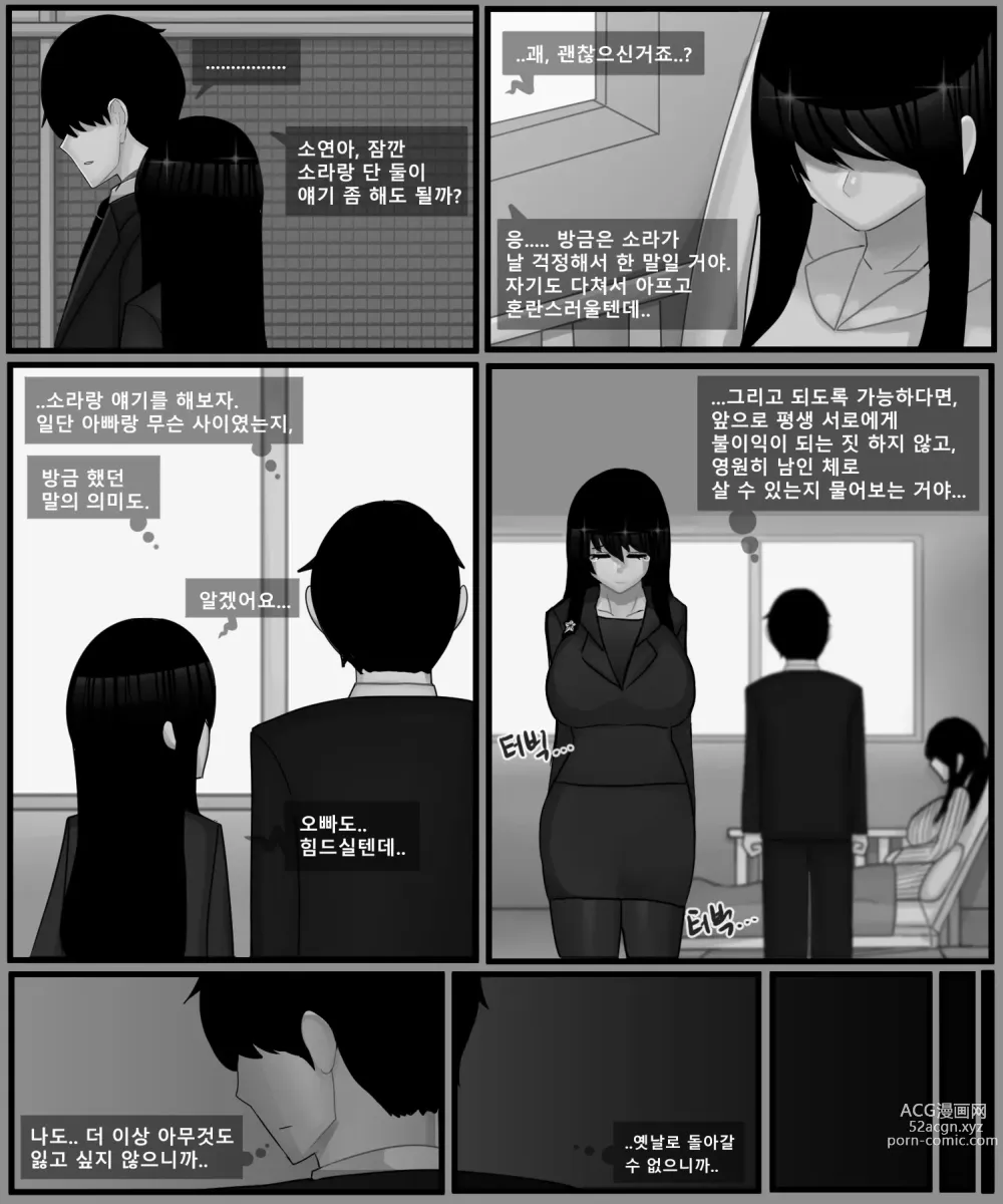 Page 138 of manga 홍소라&홍소연 NTR