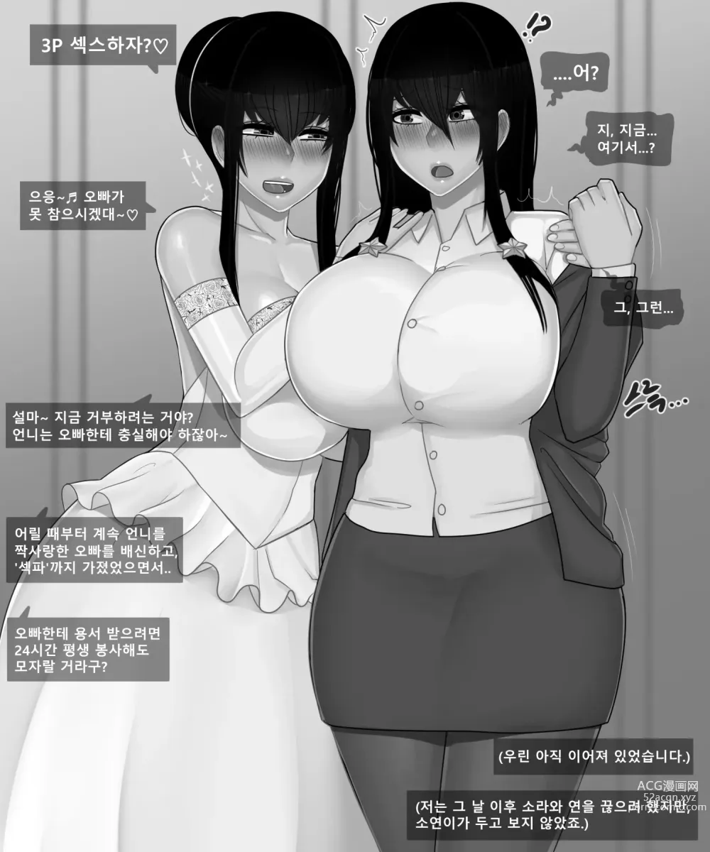 Page 142 of manga 홍소라&홍소연 NTR