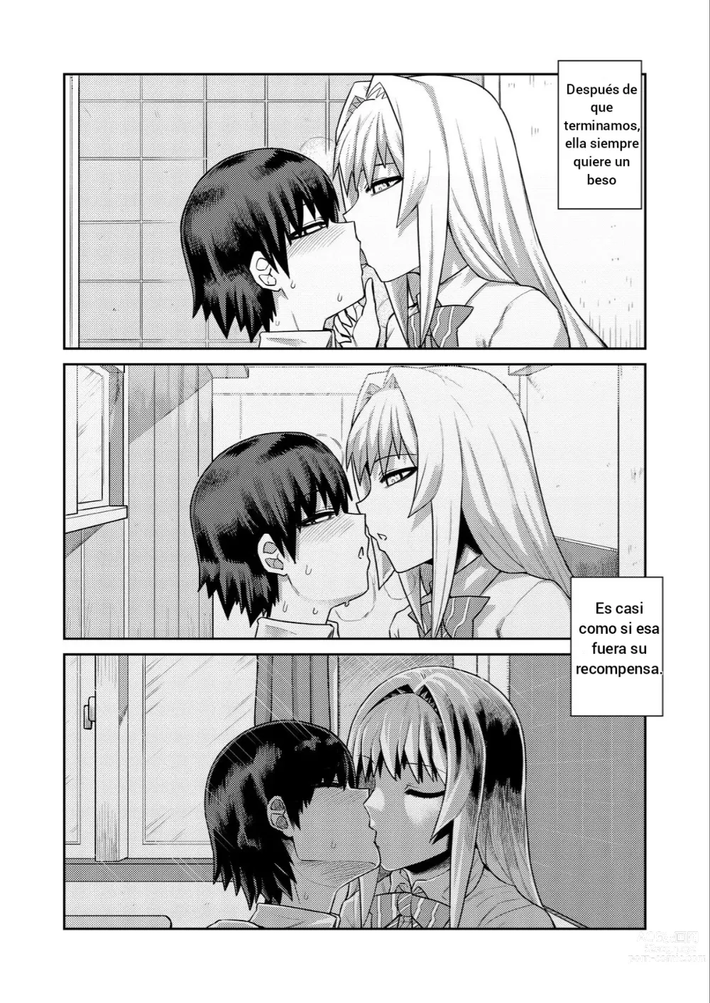 Page 9 of doujinshi Riyuu wa Fumei daga Ecchi Shite Kureru Kouhai