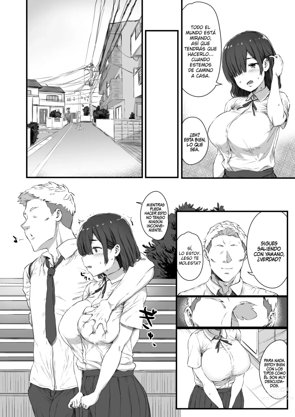 Page 5 of doujinshi Kareshi ni Tanomarete Dakareru Mei-san