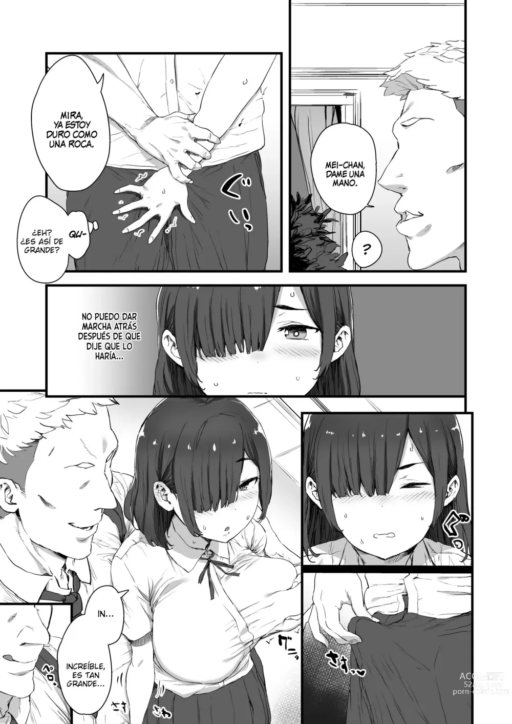 Page 6 of doujinshi Kareshi ni Tanomarete Dakareru Mei-san