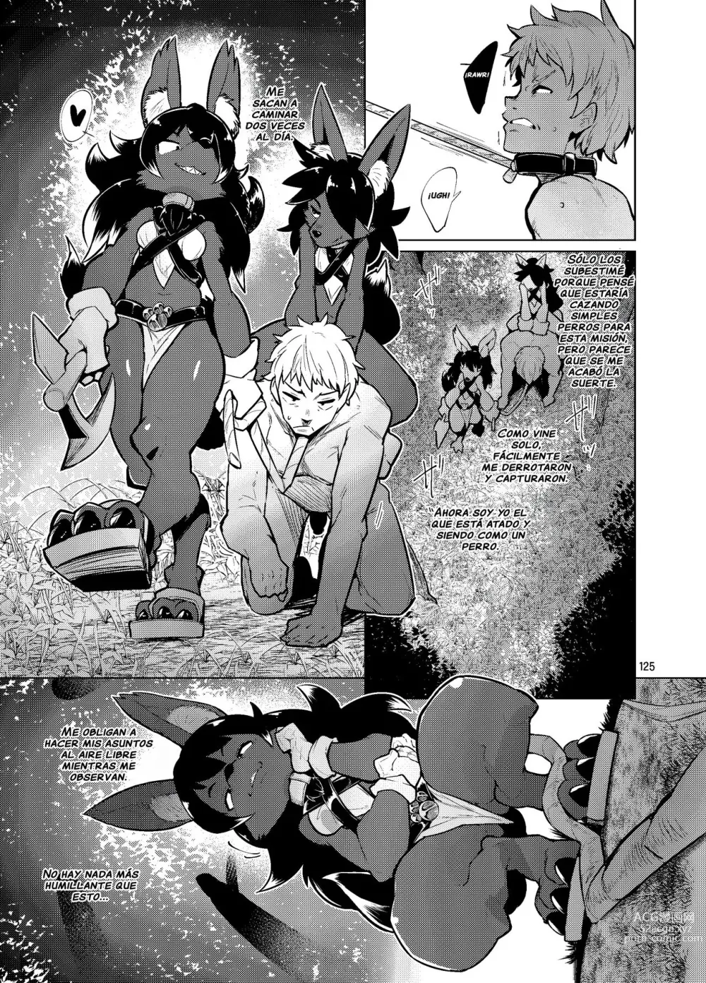 Page 1 of doujinshi Emonss Kemo-mon Story