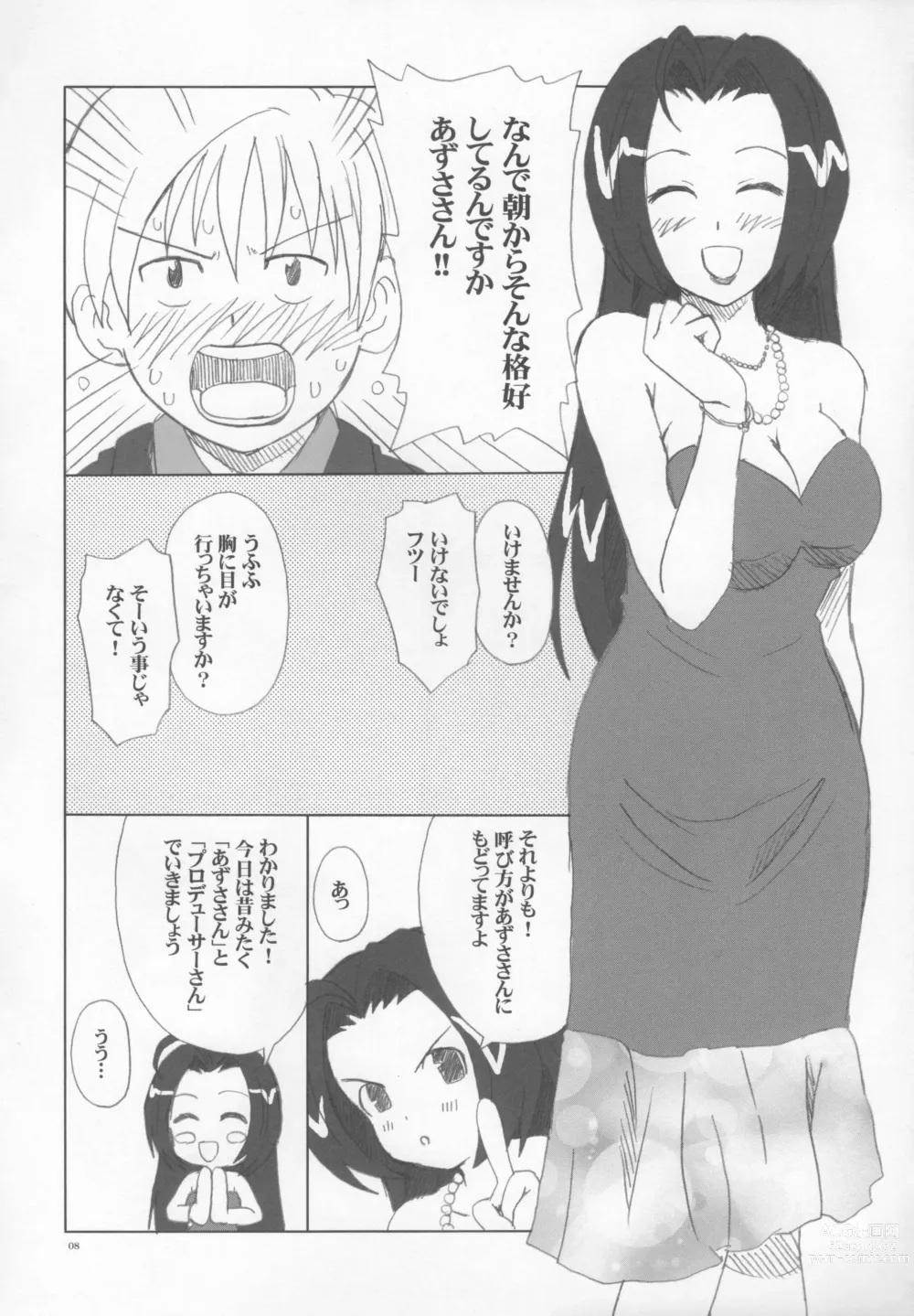 Page 7 of doujinshi Azusa-san no Ijou na Aijou