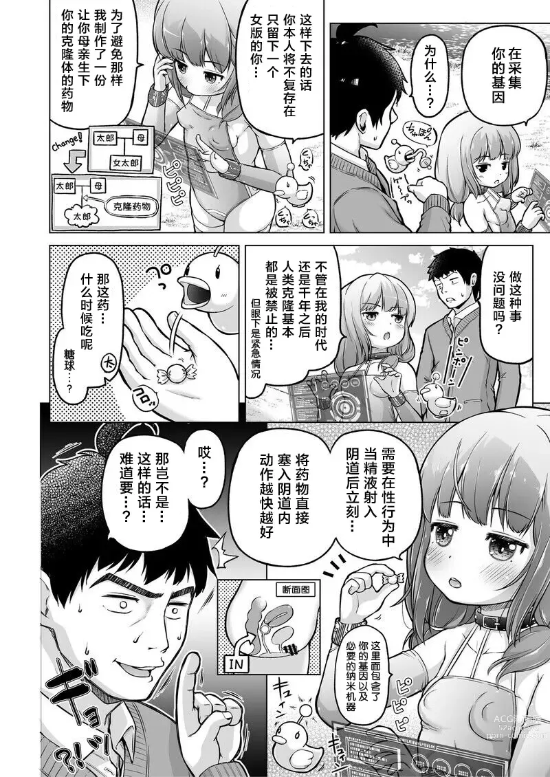 Page 55 of doujinshi 穿越时空的萝莉控