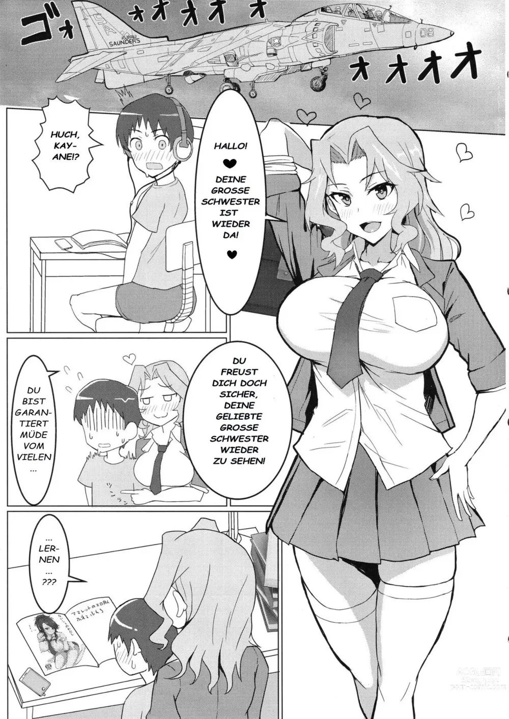 Page 2 of doujinshi Okei-san no Nukinuki Dosukebe Challenge!! (decensored)