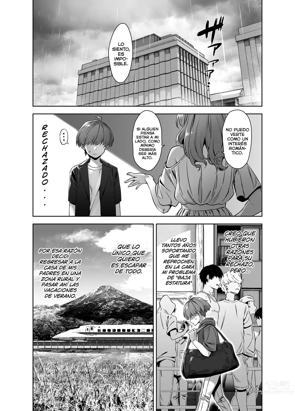 Page 4 of doujinshi Natsu to Inaka to Yuuwaku shite kuru Dekkai Oshiego