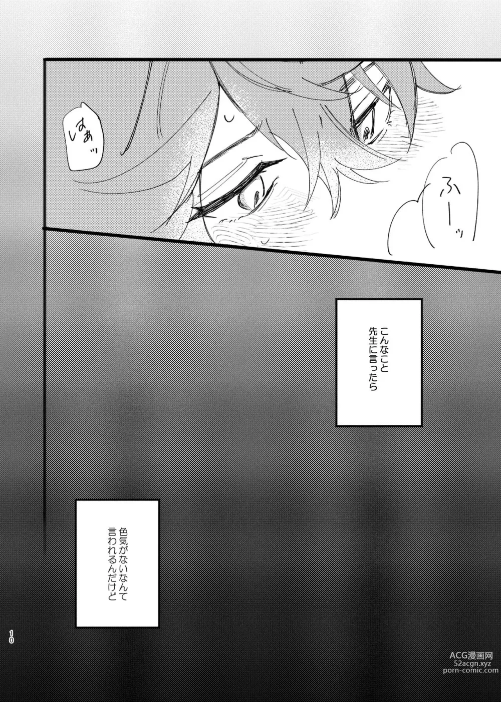 Page 9 of doujinshi convalescence