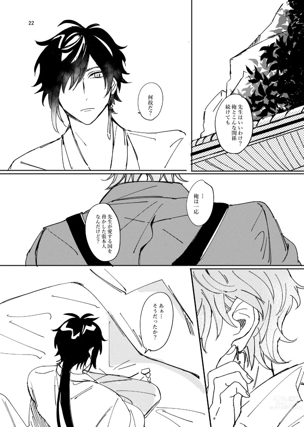 Page 22 of doujinshi Aizu
