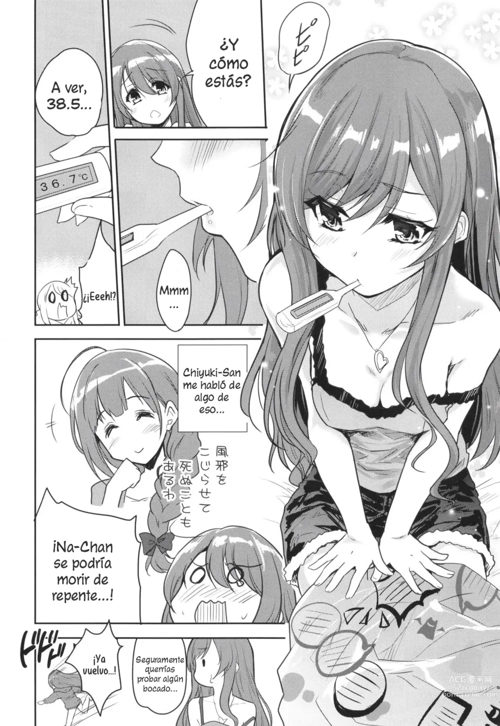 Page 7 of doujinshi Na-Chan o Netsu de Acchicchi. Tenka Ugokimasu.